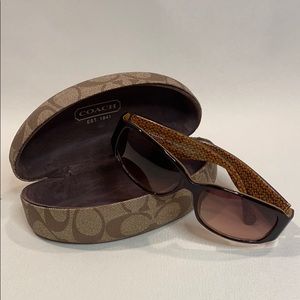 Coach Sunglasses with Case